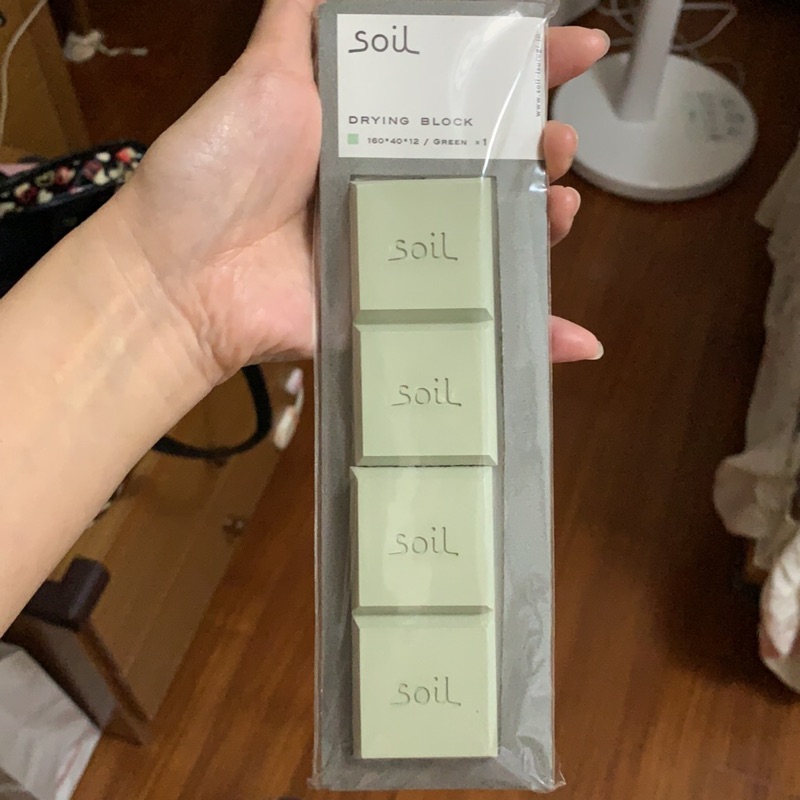 日本正貨Soil珪藻土食品乾燥劑4片裝