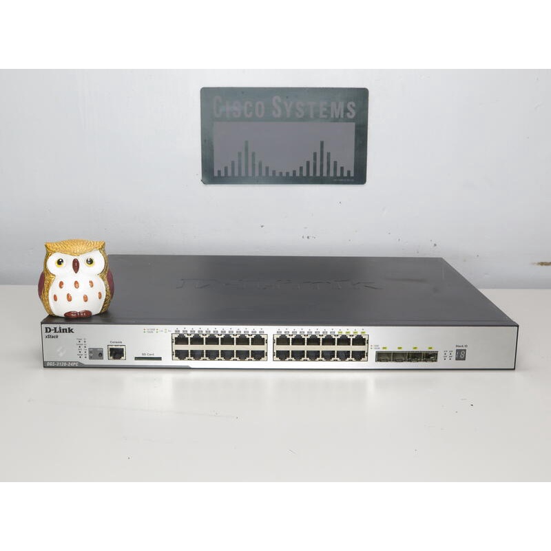 D-LINK DGS-3120-24PC L2 網管型PoE Gigabit交換器