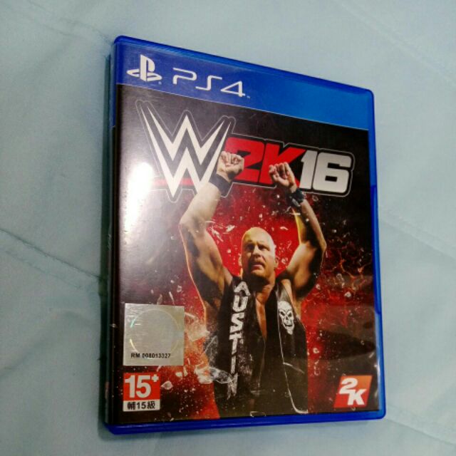 PS4 W2K16 WWE 此遊戲只有英文版哦