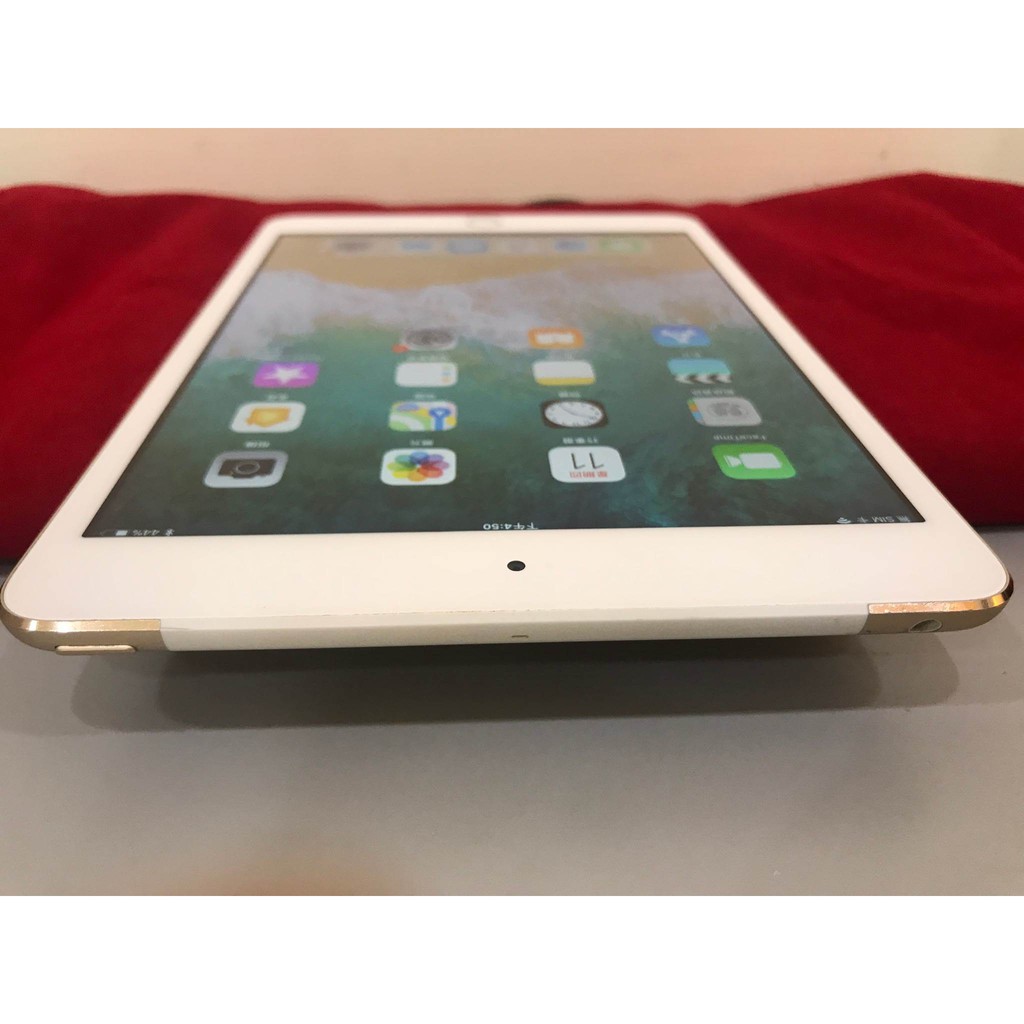 ∞美村數位∞APPLE IPAD MINI3 7.9吋 16G 金色 插卡版 功能皆正常