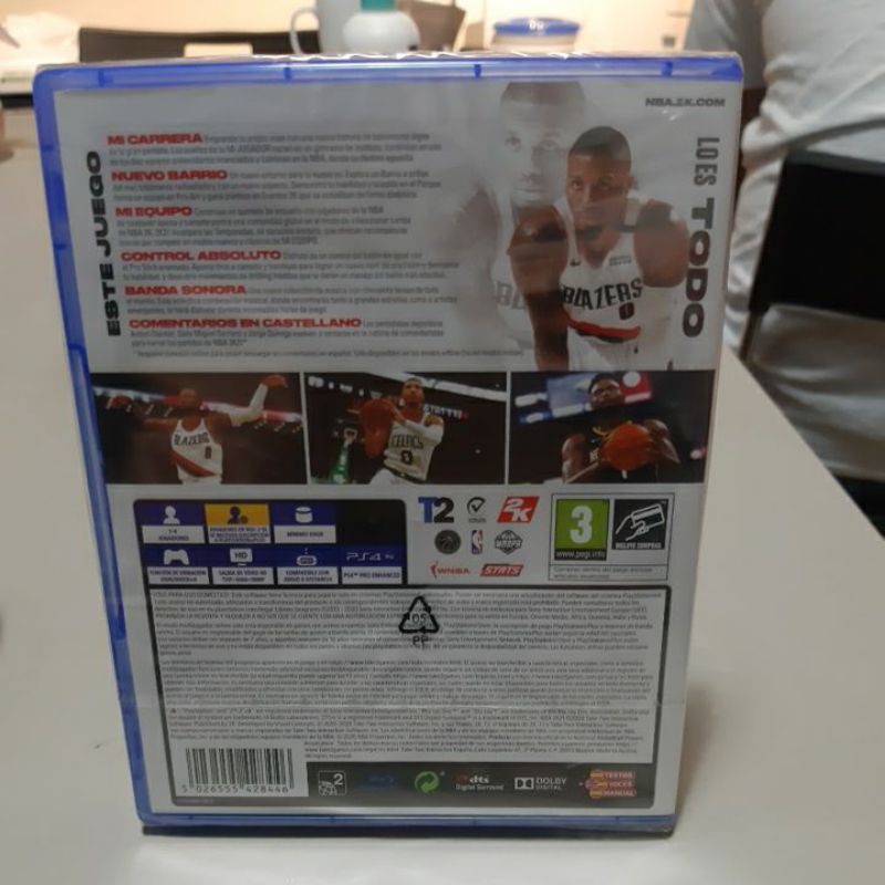 PS4 遊戲片 (NBA 2K21)