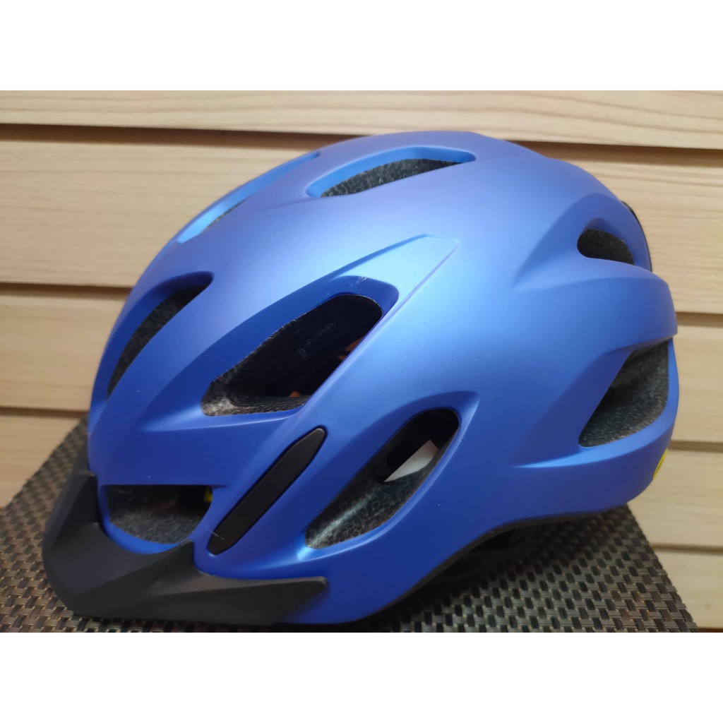 【快捷單車】2020GIANT COMPEL MIPS 亞洲頭型安全帽-藍色
