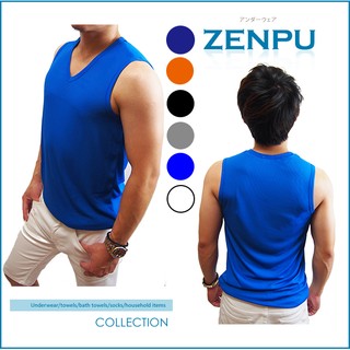【ZENPU】 超值3件組~2XL三槍牌宜而爽CoolPlus速乾100%透氣排汗無袖V領衫/背心/內衣/運動2XL