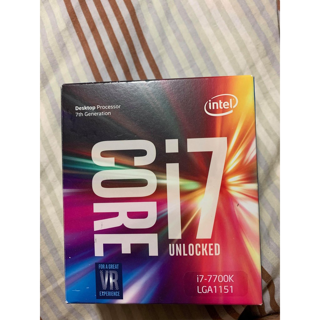 二手 Intel i7- 7700K CPU (1151腳位)