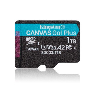 金士頓Canvas Go Plus 1TB micro SDXC UHS-I C10 U3 高速 記憶卡 現貨 廠商直送