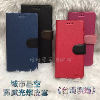 OPPO R15 (CPH1835)/R15 Pro (CPH1831)《城市星空磨砂書本皮套》側掀翻蓋支架手機套保護殼