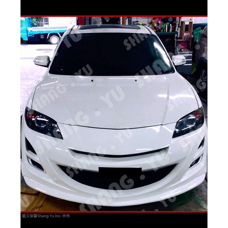 MAZDA3 馬自達3 4D 前大包 前保桿 空力套件 2004 2005 2006 2007 2008 2009