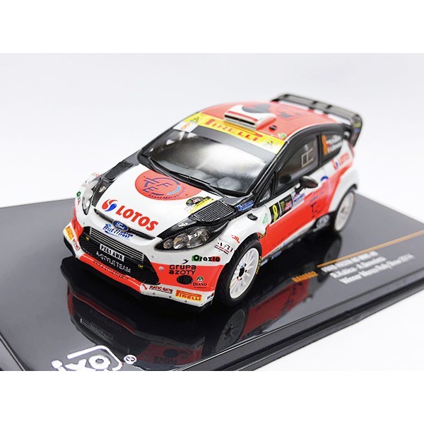 【秉田屋】現貨 IXO Ford Fiesta RS WRC No.8 Monza Rally 拉力賽 冠軍車 1/43