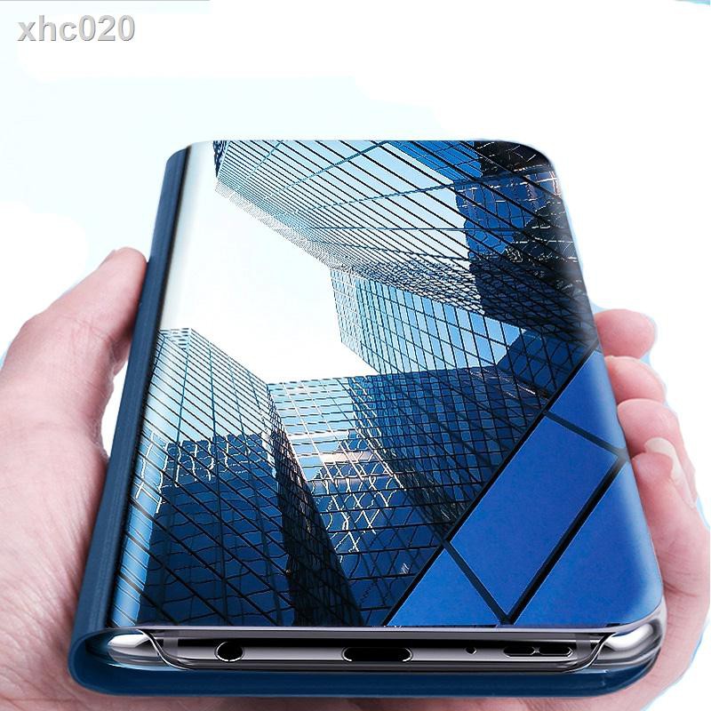 ☈₪♚三星Galaxy S10 5G手機殼S105G韓版透明鏡面保護套全包翻蓋皮套殼