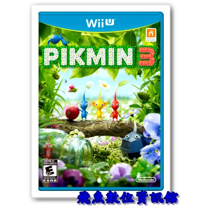 Wii U 皮克敏星球探險 3 Pikmin 3 日文日版 全新未拆封