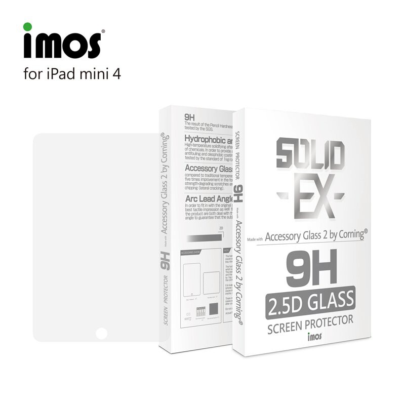 imos iPad mini4 mini5 Pro 9H滿版 強化玻璃 螢幕保護貼  正面滿版