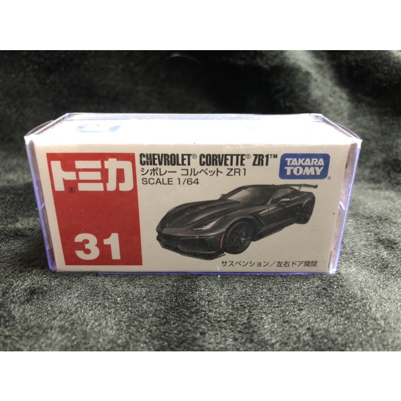 Tomica 31 多美小汽車 Chevrolet Corvette ZR1 雪佛蘭 No31