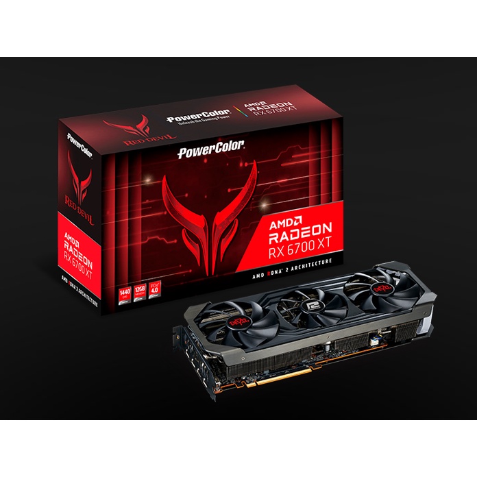 含稅附發票 公司貨 POWERCOLOR Red Devil AMD RX 6700XT 12GB GDDR6 顯示卡