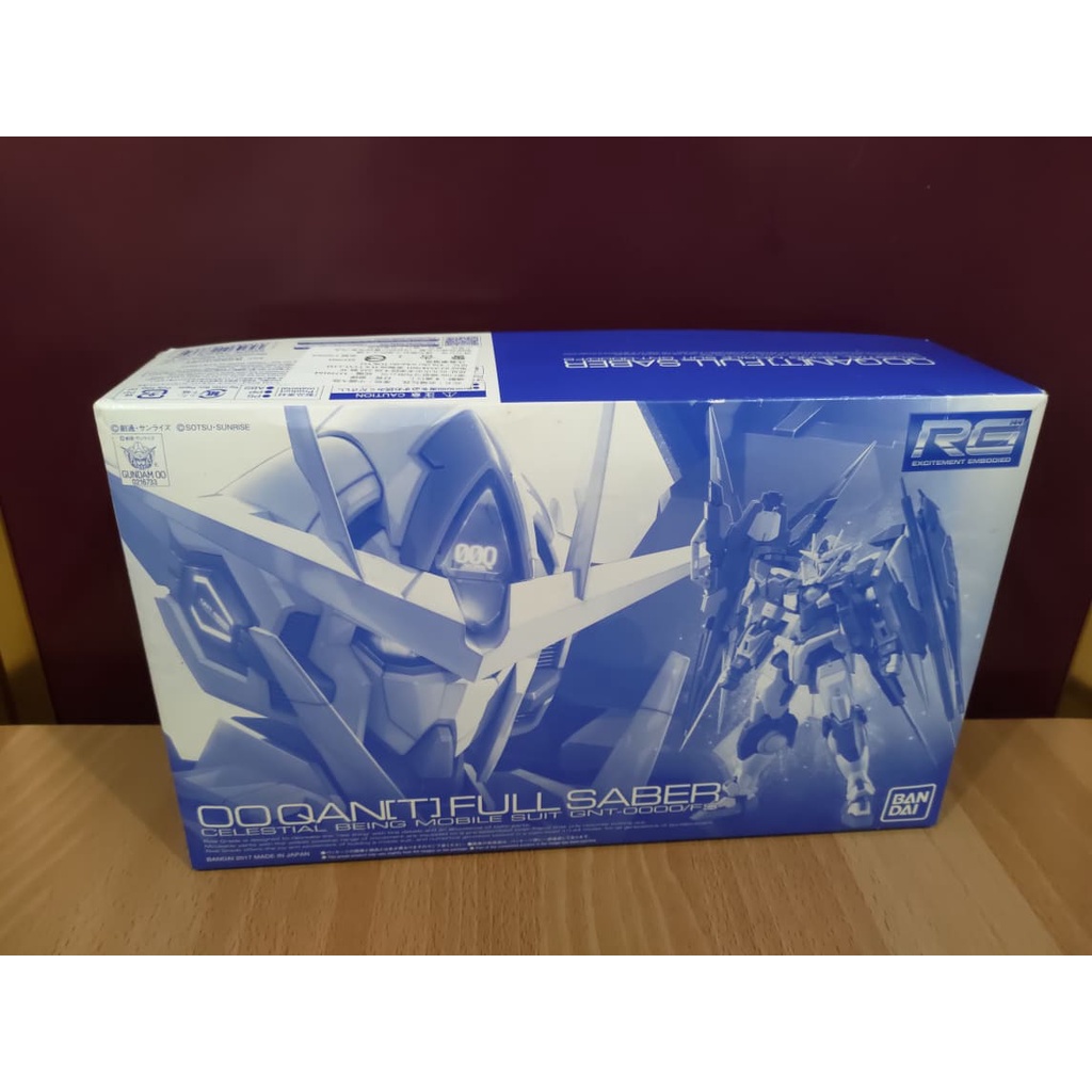 現貨 萬代 限定 RG 1/144 OO QAN[T] FULL SABER 鋼彈 00Q OOQ GN劍4 全刃式