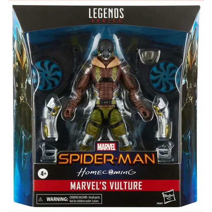 正版現貨 MARVEL LEGENDS  蜘蛛人：返校日 禿鷹 VULTURE 6吋 可動