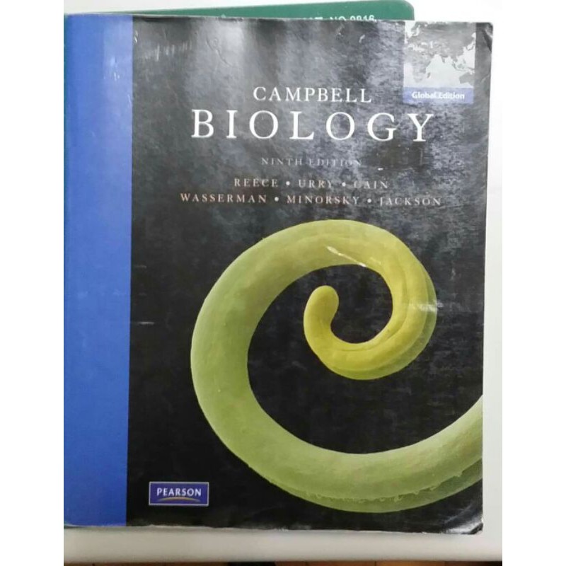 Campbell Biology 第九版（原文書）  9成新!