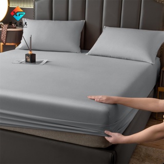 2022新款 100%素色防水床包 防水床罩 床包式保潔墊 防水床單 吸汗 透氣 單人/雙人/加大/ 床包式