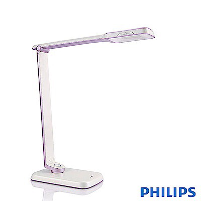 飛利浦 PHILIPS SPADE PLUS 晶彥大視界LED檯燈-紫色