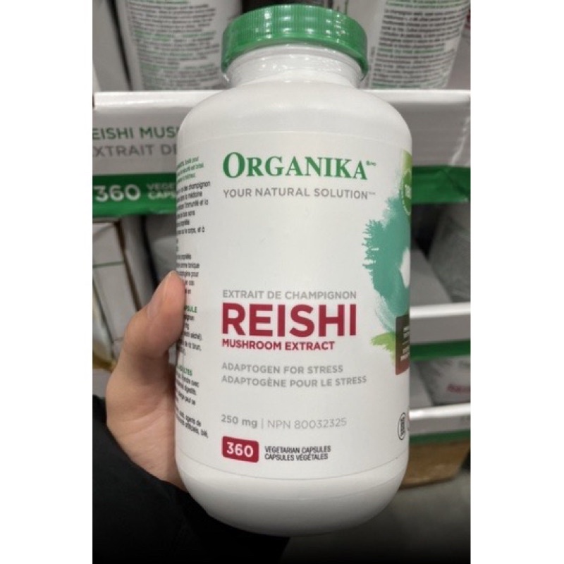 保證正品🍁加拿大🇨🇦 Organika Reishi Mushroom天然靈芝膠囊360顆