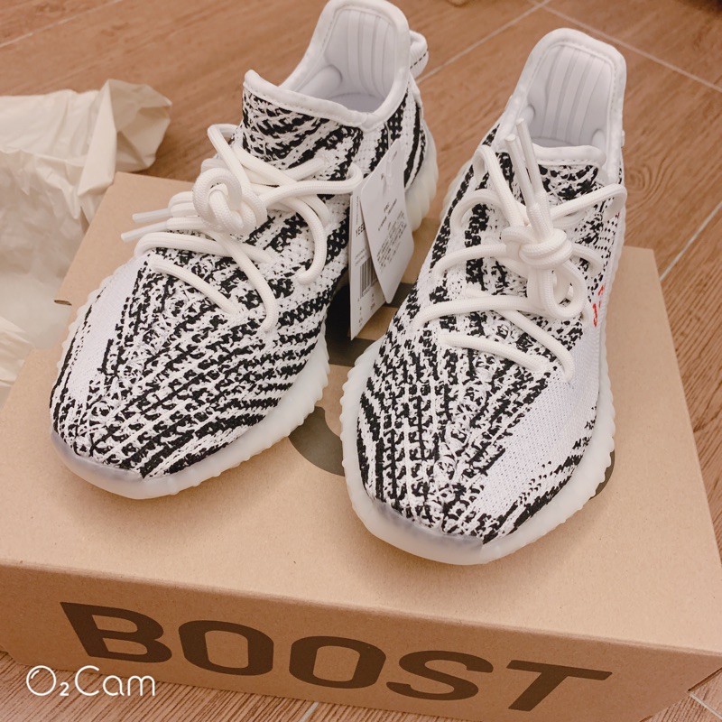 温蒂小舖✨附發票 愛迪達 ADIDAS YEEZY BOOST 350 V2 黑白斑馬 CP9654