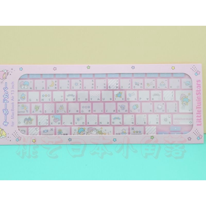 LittleTwinStar 日文版 鍵盤保護膜 kikilala 適用 蘋果MacBook Air 三麗鷗