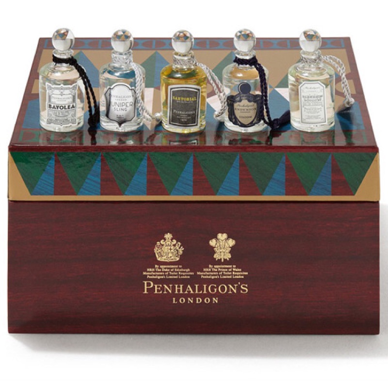 《里翁義趣購》英倫茗香～Penhaligon's 潘海利根 ～精緻 紳士Q版香水禮盒～ 5ml*5～預購中