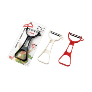 日本製ECHO削皮器3色｜不鏽鋼削皮刀去皮器刨刀水果削皮蔬果去皮器顏色隨機出貨080010