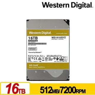 【含稅公司貨】 WD威騰 金標 16TB 18TB 3.5吋 企業級硬碟 彩盒裝 WD161KRYZ WD181KRYZ