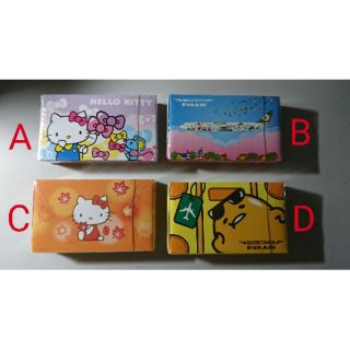 長榮航空Hello Kitty機 蛋黃哥機 經典款撲克牌 EVA AIR