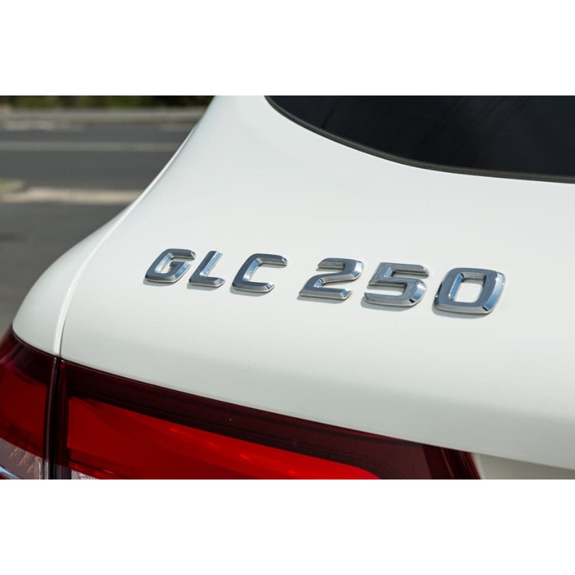 圓夢工廠 Benz 賓士 GLC X253 C253 GLC250 2015~2019 後車箱 尾門字貼字標車標 鍍鉻銀