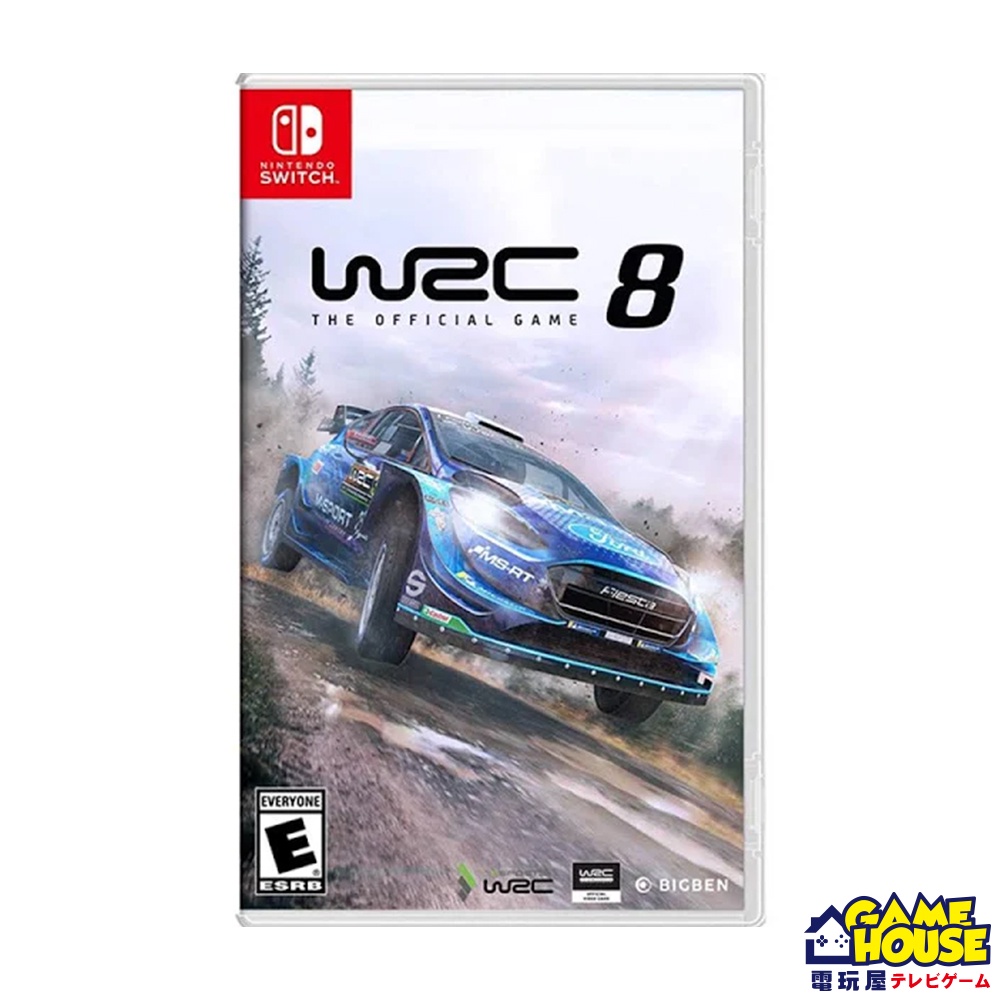【電玩屋】NS Switch 世界越野冠軍賽 8 WRC 8 - The Official Game 中英文美版