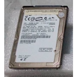 Hitachi 2.5 SATA 500GB硬碟一顆