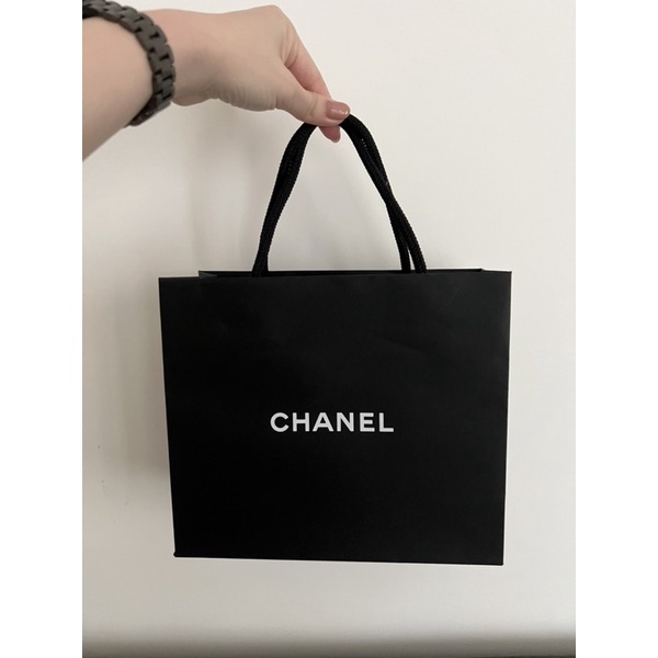 Chanel紙袋 （買皮夾的紙袋）