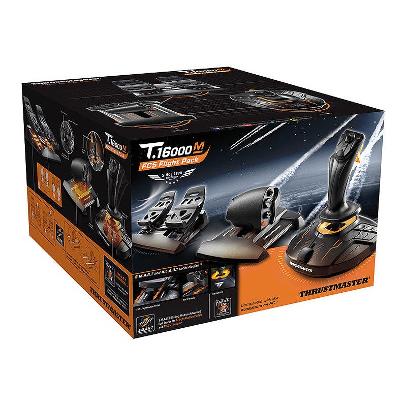 【B.J GAME】THRUSTMASTER T.16000M FCS Hotas Flight Pack (for P