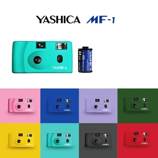 YASHICA MF-1 含軟片一捲 底片相機 底片機 現貨綠色 文青機 135 軟片機 可換底片