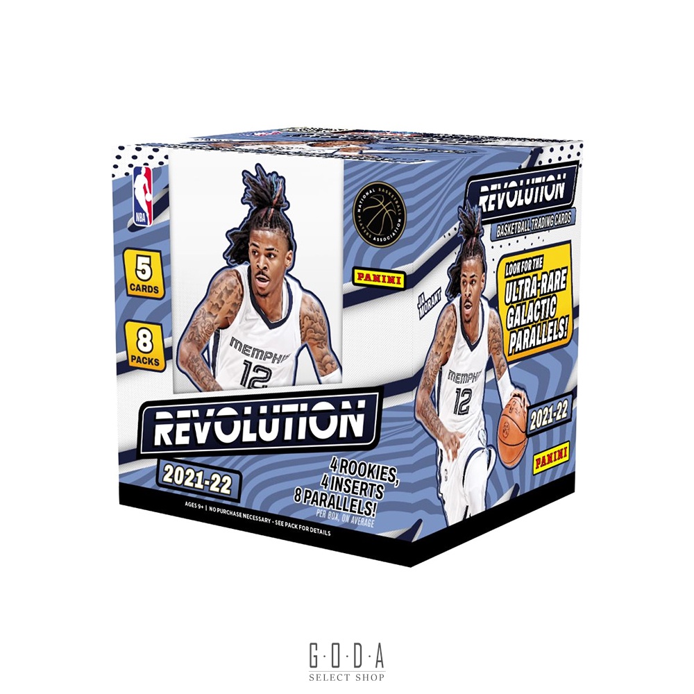 【NBA 2021-22 PANINI REVOLUTION BASKETBALL HOBBY BOX】球員卡 隨機出貨