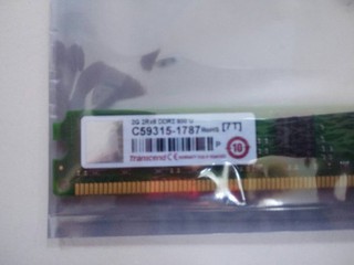 【YesPC 沒問題電腦 】創見 2G-DDR2-800 [7T]窄版雙面 桌上型記憶體!! 終身保固!R34