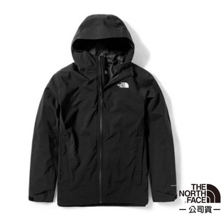 【美國 The North Face】男款 FUTURELIGHT 防水透氣防風可調節連衣外套 4N9R-JK3 黑 V