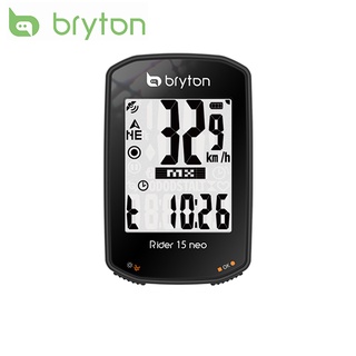 【BRYTON】Bryton Rider 15neoE GPS自行車智慧訓練記錄器(黑)