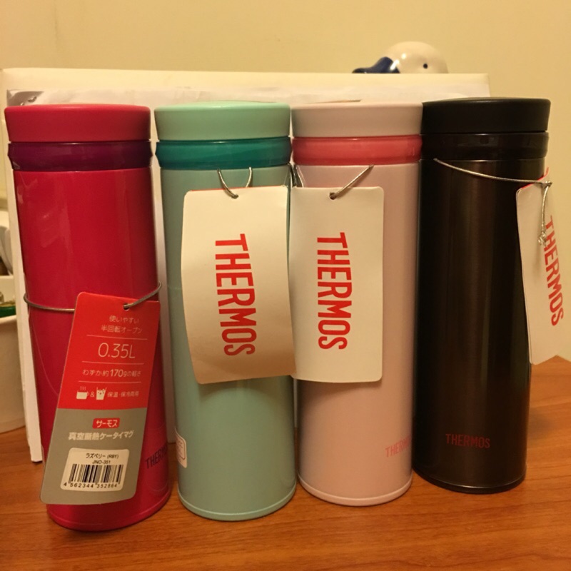 日本原裝thermos 膳魔師 Jon 351 0 35ml極輕量不鏽鋼真空保溫杯 蝦皮購物