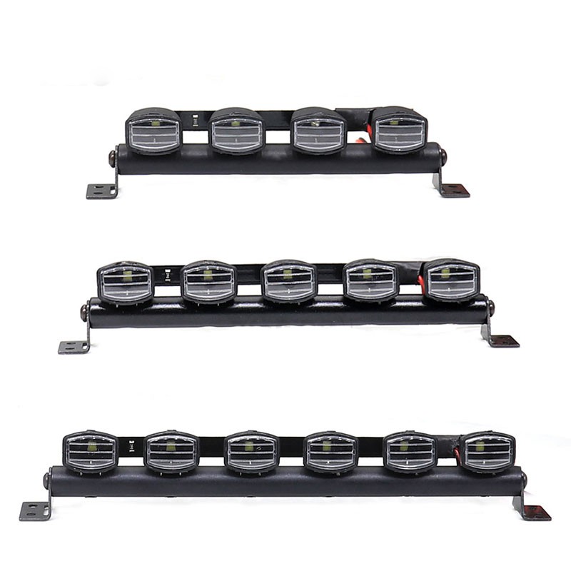 AXIAL 1 件 RC 車頂行李 LED 燈條套件,適用於 Trx-4 Trx4 軸向 SCX10 90046 D90