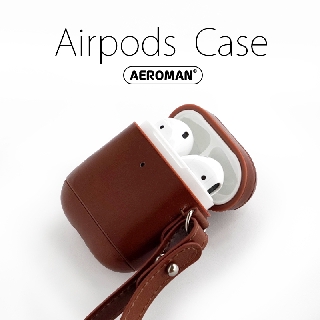 ICARER airpods 防摔 真皮保護套 通用 1代 2代 手腕版 apple airpods保護套