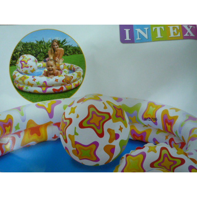 INTEX 原廠 59460海星充氣遊戲水池 玩水池 可當幼兒游泳池 遊戲球池 海洋球池(免費檢修 瑕疵換新品)