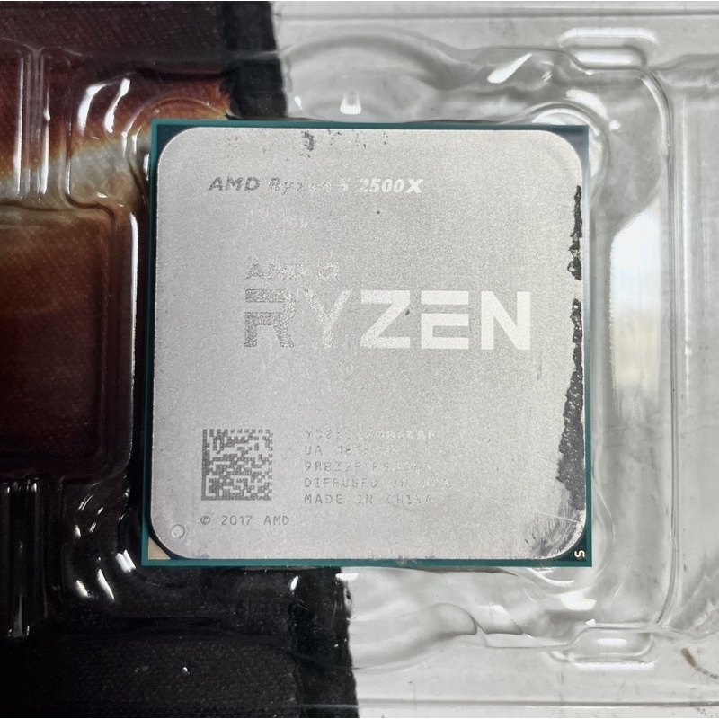 R5 2500X CPU 二手散裝 非R5 2600