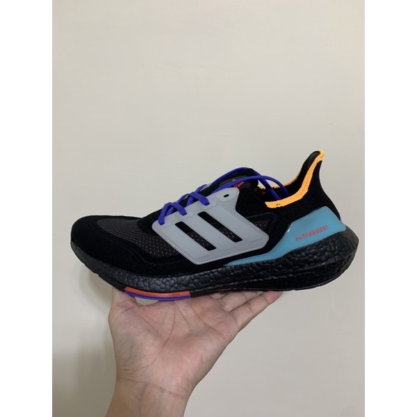  ADIDAS ULTRABOOST 21 黑 全黑 紫 馬牌底 慢跑鞋 男鞋 S23870