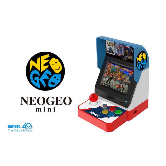 亞洲版格鬥系列 SNK 40 周年紀念遊戲機 NEOGEO mini 迷你SNK主機/有線控制器