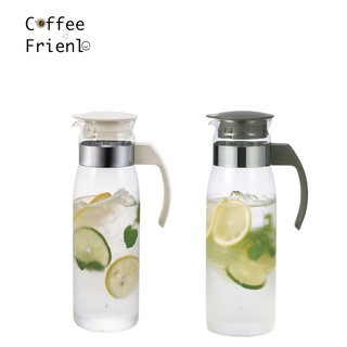【電子發票】[快速出貨]HARIO 直立式耐熱玻璃冷水壺 1400ml RPLN-14-OW/CGR