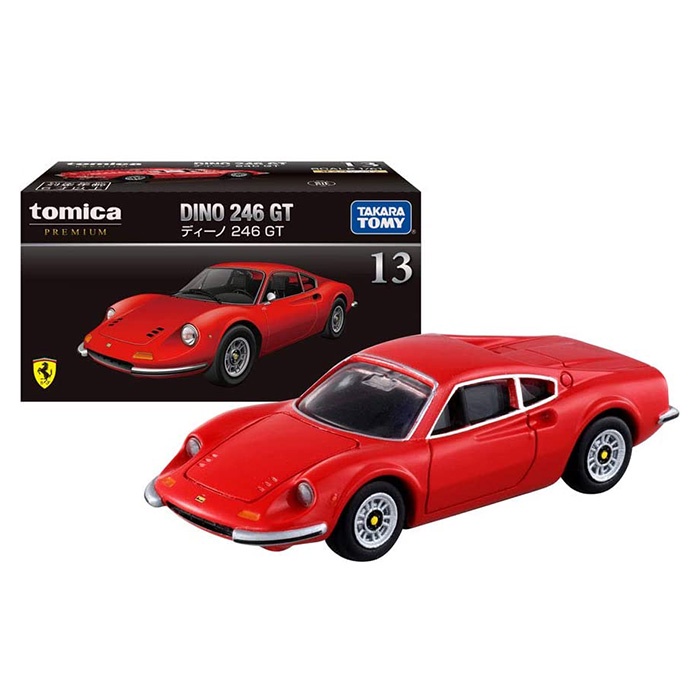 TOMICA 多美小汽車 PREMIUM 13 法拉利 DINO 246 GT 【鯊玩具Toy Shark】