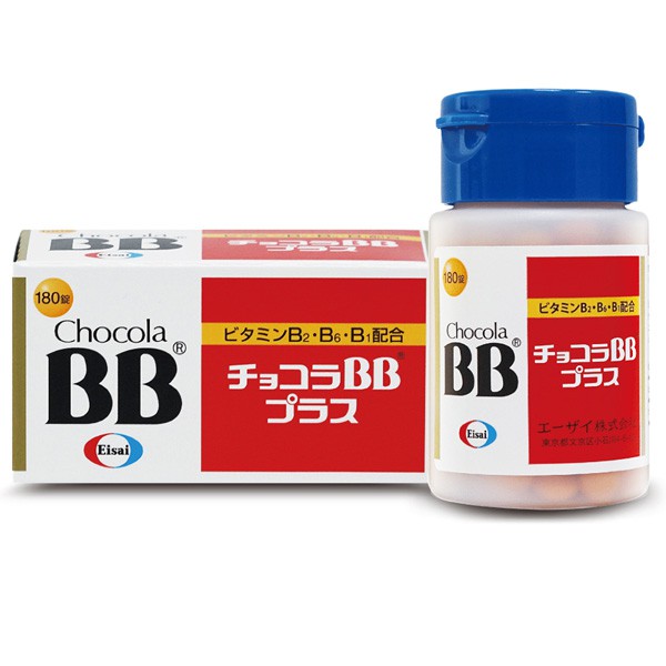 Chocola BB Plus 維生素B群 完美比例B群配方 ■ 高單位活性型維生素 180錠