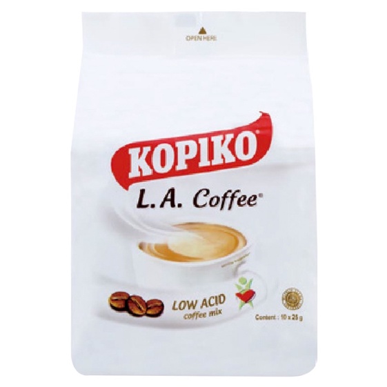 KOPIKO 三合一即溶白咖啡（重奶）3in1 white coffee LA cafe